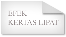 Efek kertas lipat dengan Photoshop Photoshop Dasar