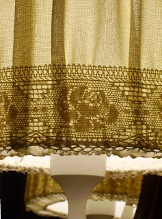 lampa stołowa shabby schic abażur