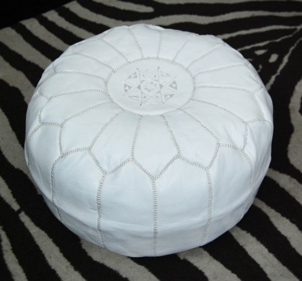 White Pouf