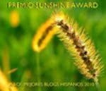 Premio Sunshine Award 2010