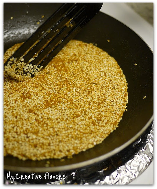 My.Creative.Flavors Crispy Sesame Brittle Thins or Til Ki Gajak