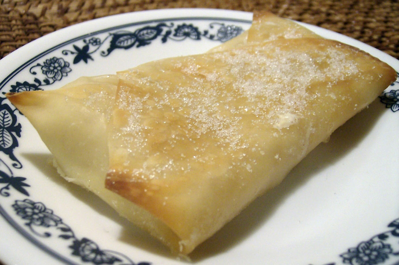 The Skimpy Pantry Baked Pineapple Cream Cheese Egg Rolls