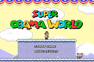 Super Obama World, um fantástico jogo online no estilo super Mário