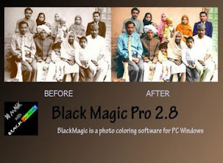 BlackMagic Pro é um pequeno programa para colorir fotos a preto e