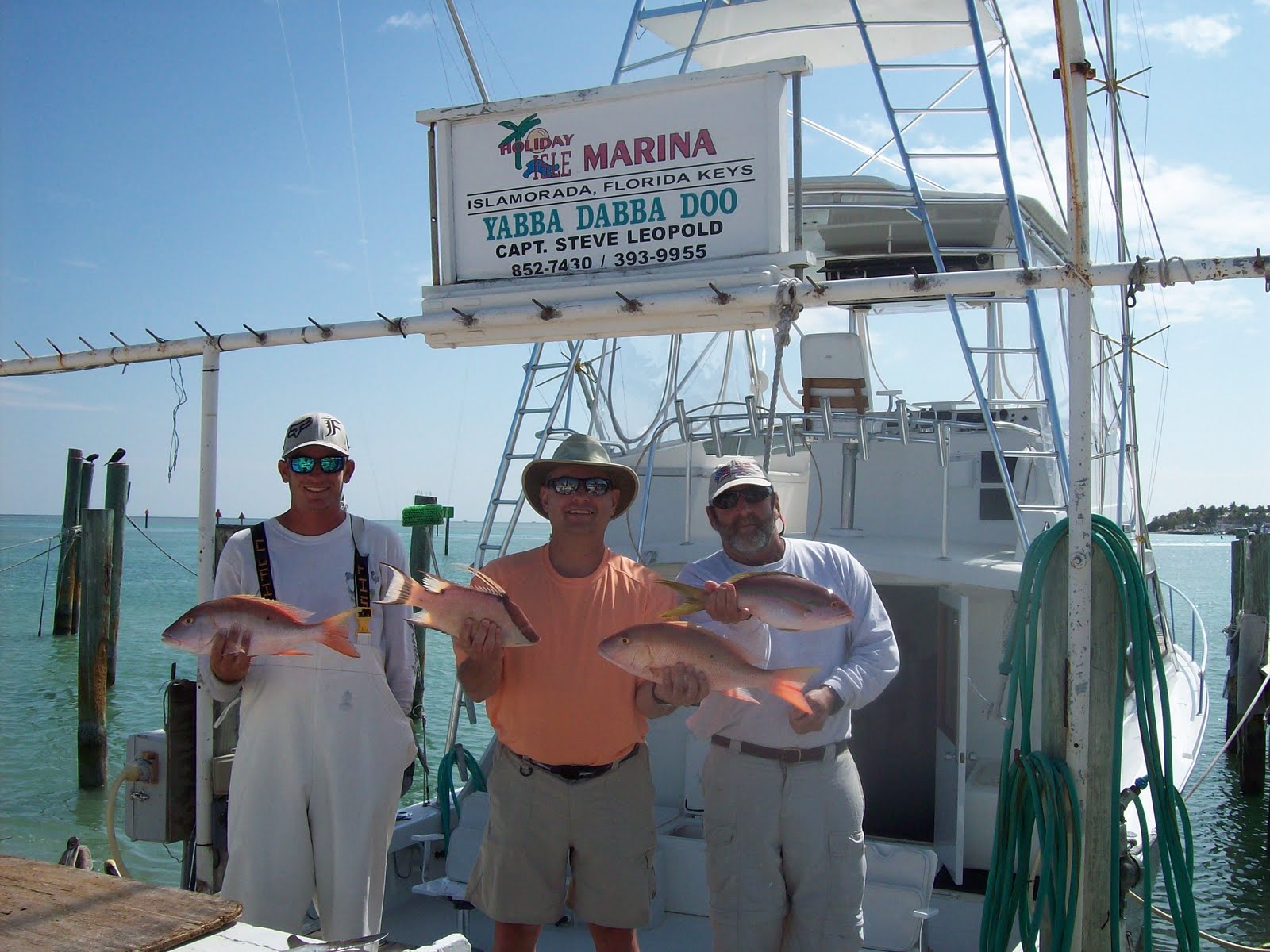 men with snapper