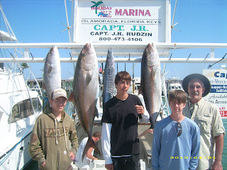 amberjack and a wahoo