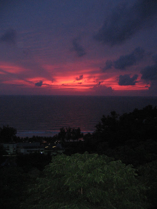 Sunset at the Reggae Bar