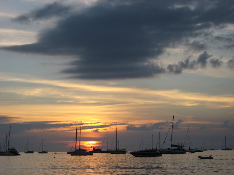 Nai Harn Beach around 6 pm