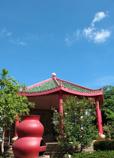 Blue Skies again, Karon Plaza Shrine, 9th April