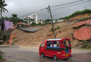 Little landslide, Patong