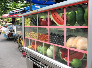Fruit stand in Thailand