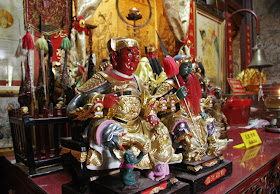 Gods at the shrine
