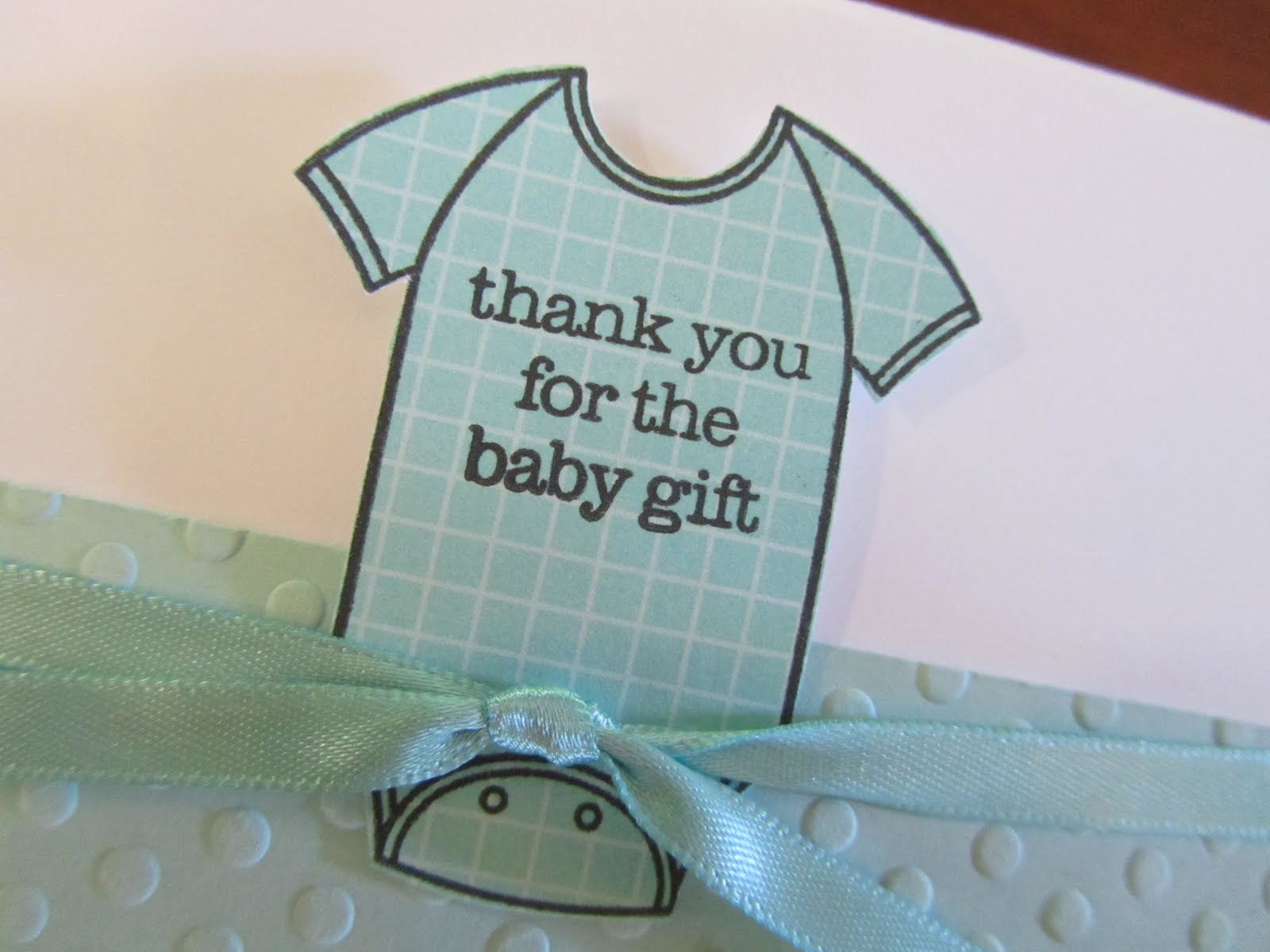 Let's Make A Card! Baby Thank You's...