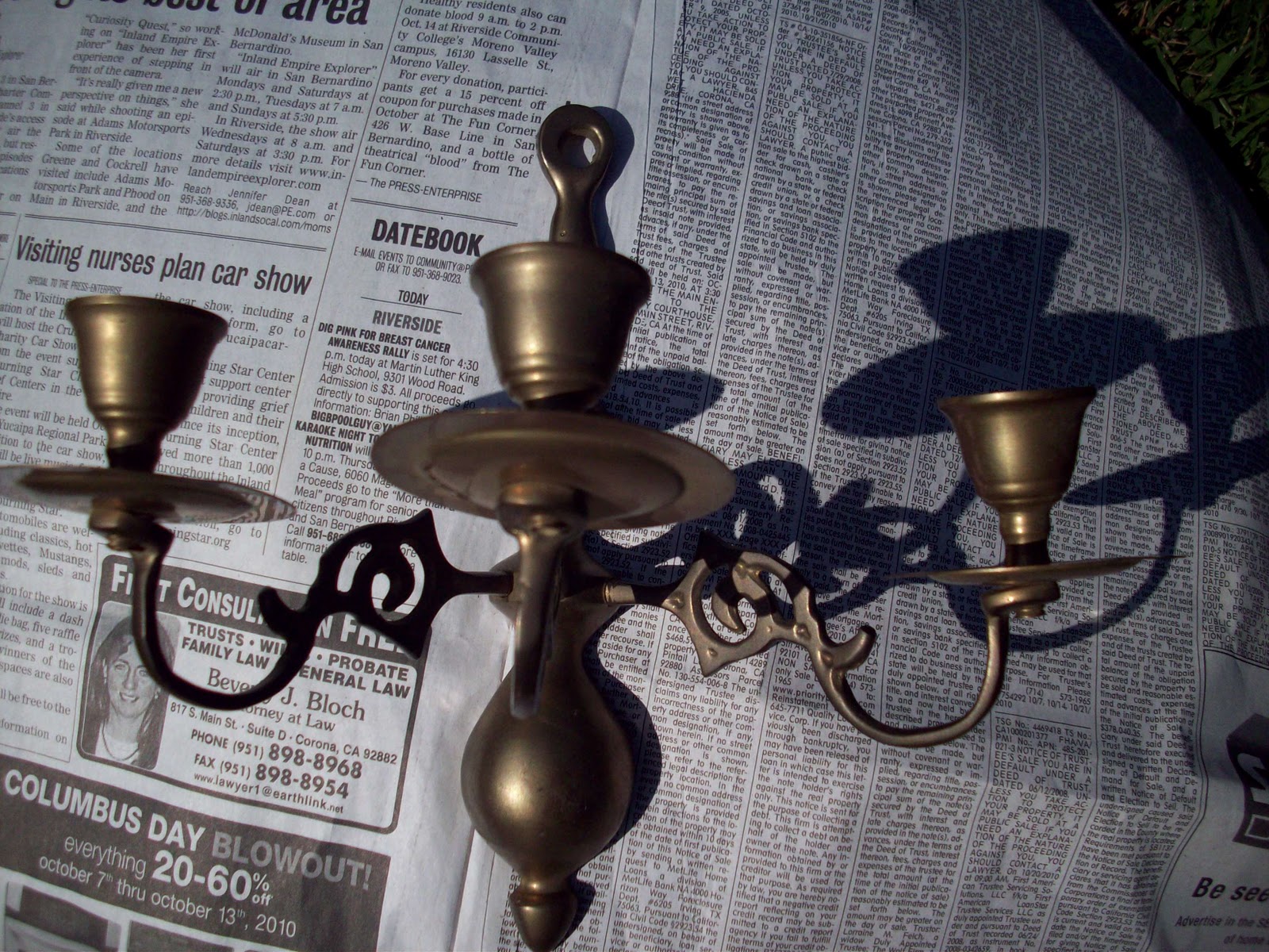 Wsprsweetly of Cottages: ~SPRAY PAINT= FUN AND FALL DECOR~