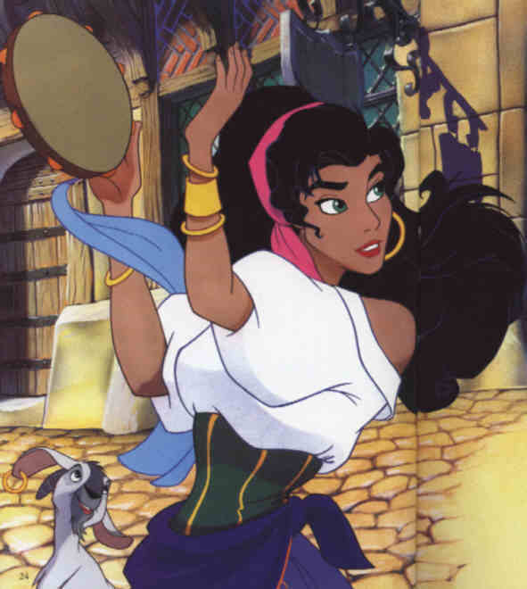 Because she was going as Esmerelda for The Hunchback of Notre Dame i decided Because she was going as Esmerelda for The Hunchback of Notre Dame i decided