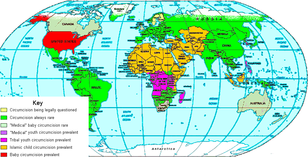 CIRCUMCISION MAP