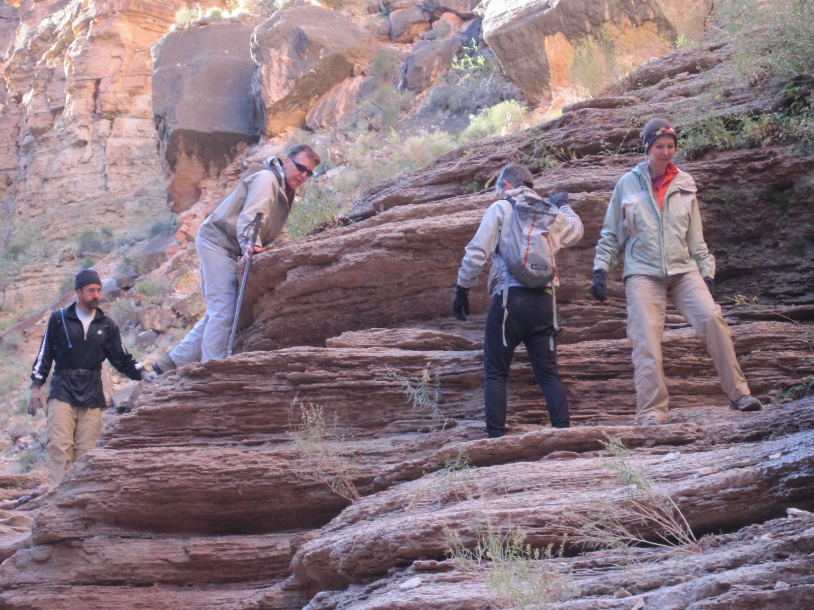 Lazy Bones Running Grand Canyon Royal Arch Loop Day 2