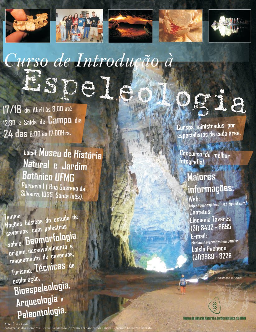Introdução a Espeleologia: O Carste e o Patrimônio Espeleológico