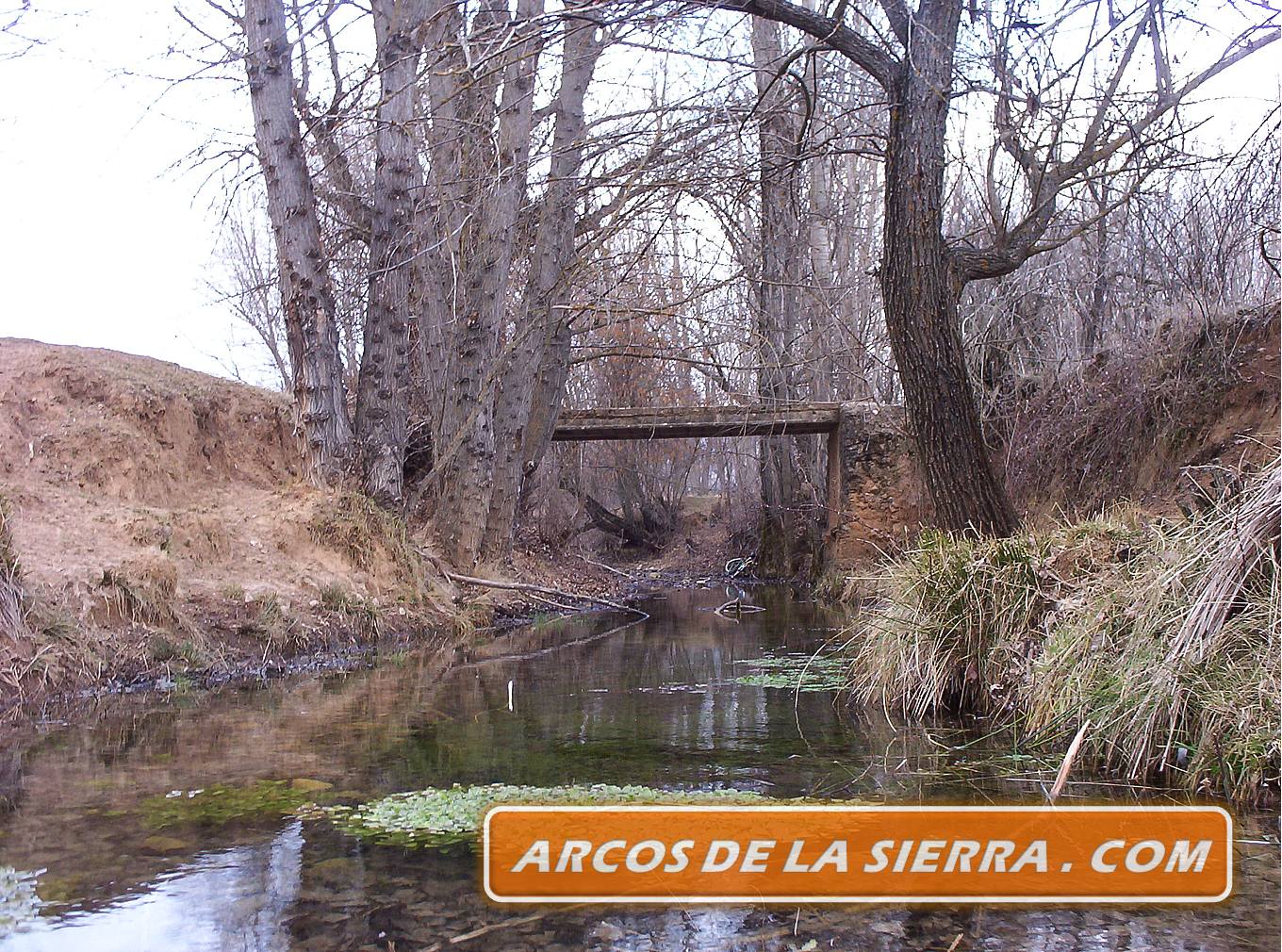 Río Trabaque a su paso por Arcos de la sierra (Cuenca)