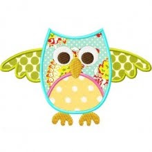 Owl applique#2