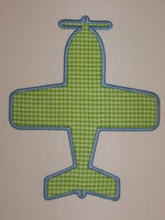 Airplane Applique