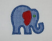 Elephant Applique