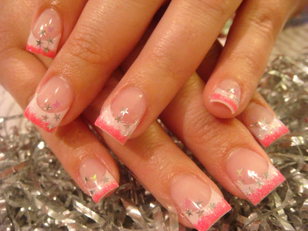 end nails acrylic summer