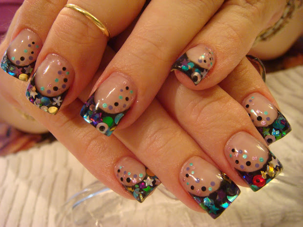leftovers nails acrylic