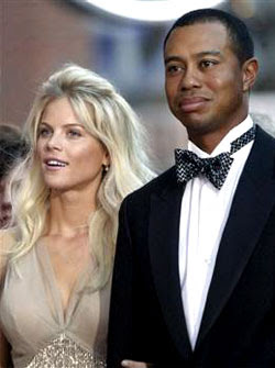 121 affairs for golf champion Tiger Woods during five years of marriage