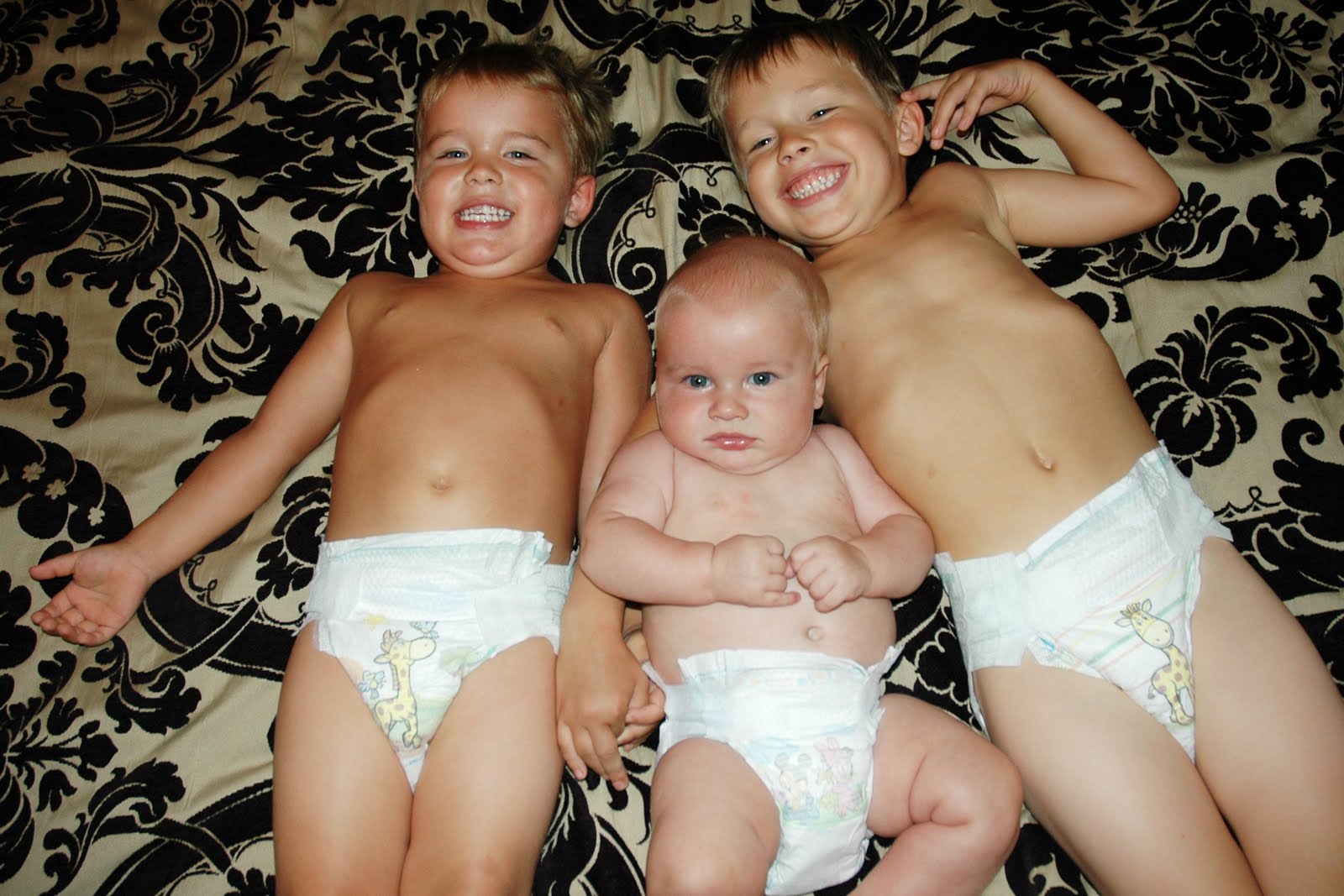 still in diapers