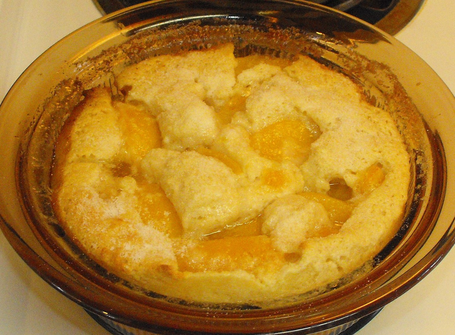 Secrets of a Southern Kitchen: Sugar Free Sunday--Peach Cobbler