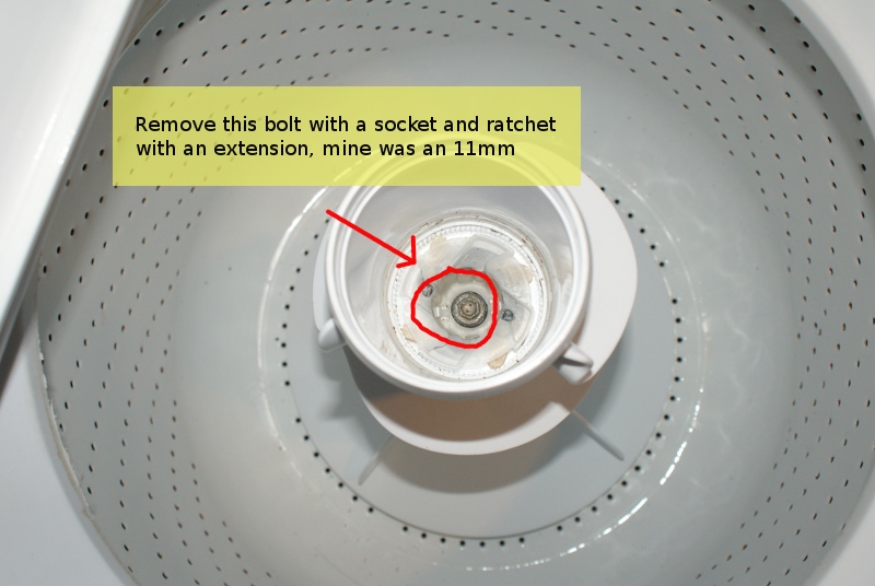 Daren Sefcik Rusted Washing Machine Tub Repair