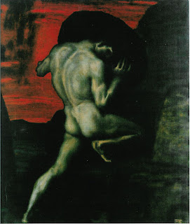 Sisyphus by Franz von Stuck, 1920