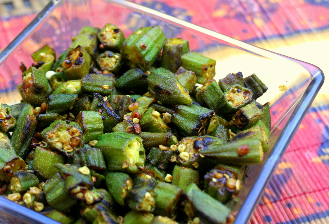 Paajaka Recipes Okra curry / Vendaikkai varuval/poriyal