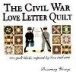 Civil War love Letter Design Wall