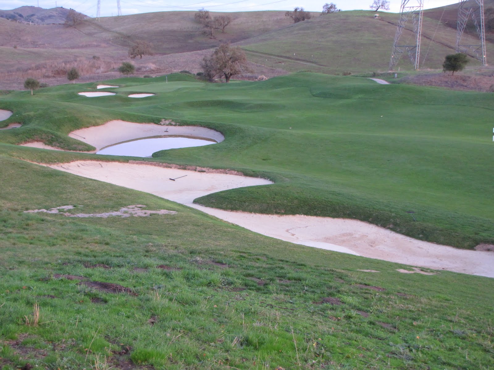 Cinnabar Hills Golf Club New Bunker Drainage