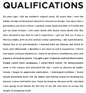 ougdomfg worst resume ever