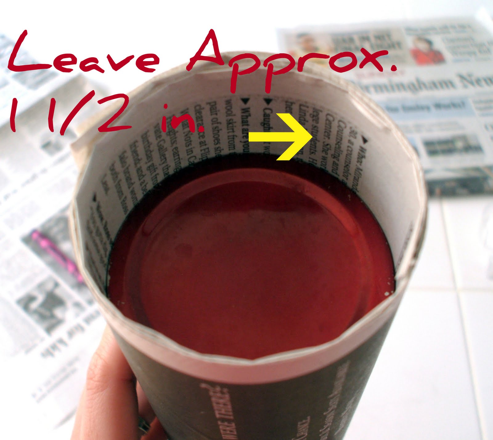 This Tink Life Paper Pot Tutorial