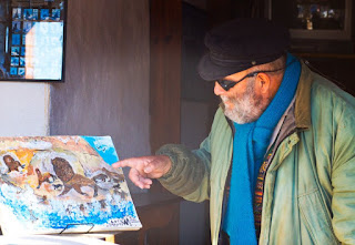 Whale Watching Captain Mariano Van Gelderen a Painter