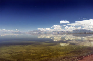 Reflections on Great Salt Lake (c) 2006 lawhawk