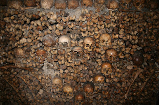 Parisian catacombs by lawhawk (c) 2007