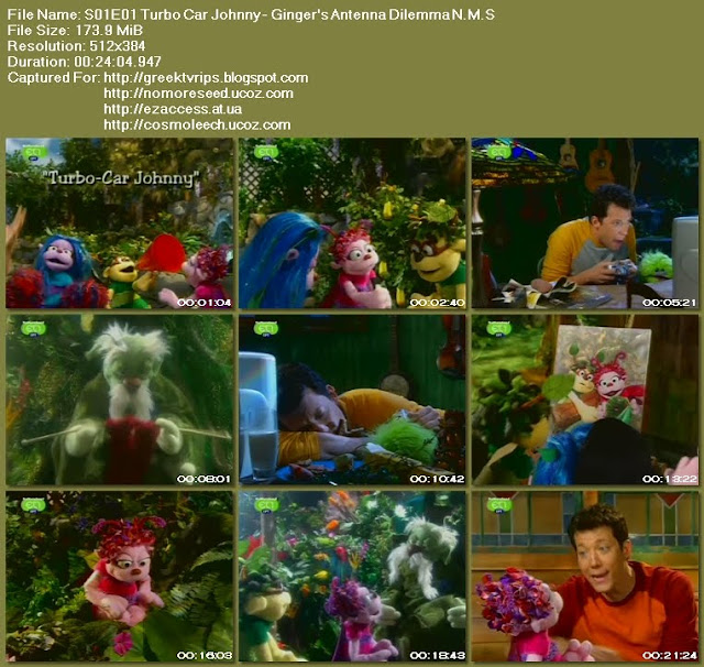 Cartoons GR Ο ΤΖΟΝΙ ΚΑΙ ΤΑ ΞΩΤΙΚΑ JOHNNY AND THE SPRITES S01E01