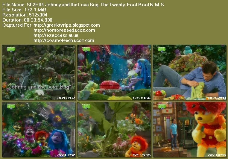 Ο ΤΖΟΝΙ ΚΑΙ
ΤΑ ΞΩΤΙΚΑ - JOHNNY AND THE SPRITES - S02E04 - Johnny And The Love Bug -
The Twenty-Foot Root N.M.S. (ΕΤ1)