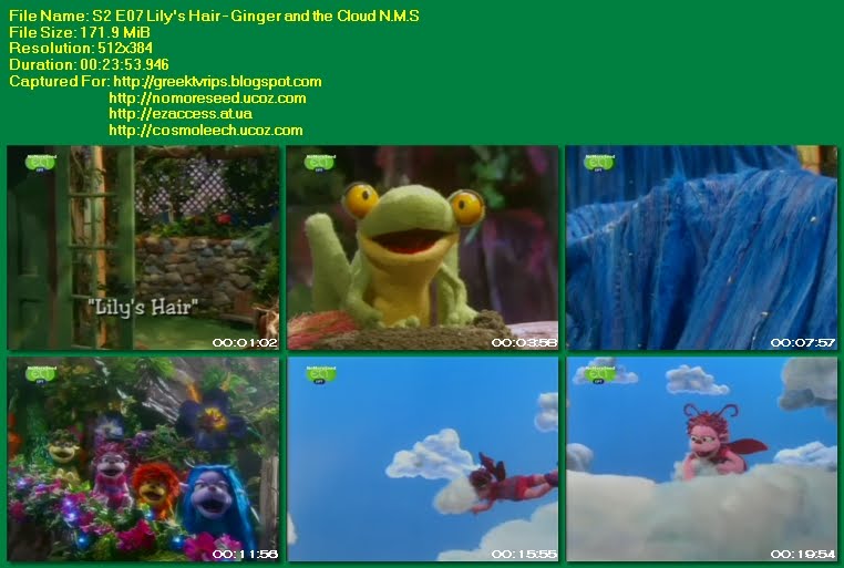 Ο ΤΖΟΝΙ ΚΑΙ ΤΑ ΞΩΤΙΚΑ - JOHNNY AND THE SPRITES - S02E07 - Lily's Hair - Ginger And The Cloud N.M.S. (ΕΤ1)