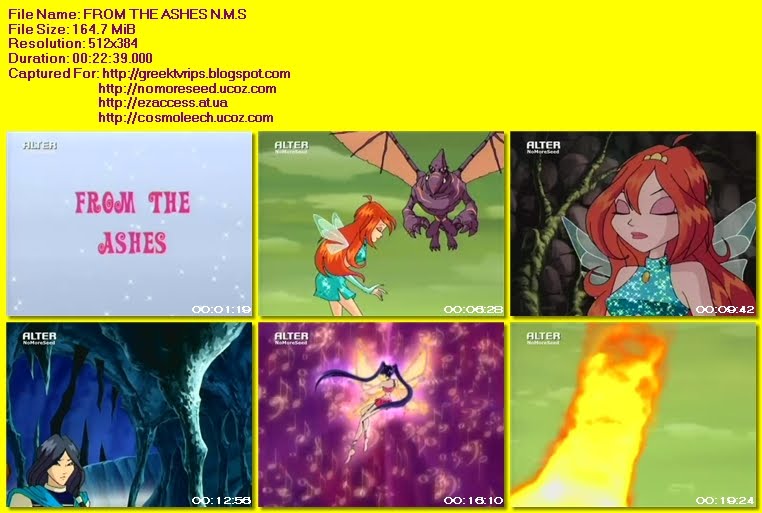 WINX CLUB - S03 - E16 FROM THE ASHES N.M.S. (ΜΕΤΑΓΛΩΤΤΙΣΜΕΝΟ ΣΤΑ ΕΛΛΗΝΙΚΑ) (ALTER)