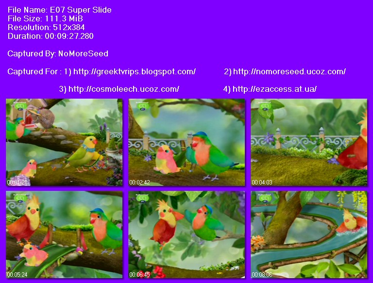 ΟΔΟΣ ΤΣΙΟΥ 3 (ΘΕΑΤΡΟ ΠΟΥΛΙΩΝ) - S01E07 - 3RD AND BIRD
(BIRD THEATRE) - SUPER SLIDE (ΜΕΤΑΓΛΩΤΤΙΣΜΕΝΟ ΣΤΑ ΕΛΛΗΝΙΚΑ) N.M.S.
(NET)