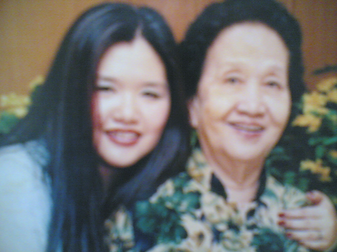 me and my beloved grandma
