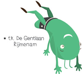 logo-ontwerp voor turnkring Gentiaan te rijmenam