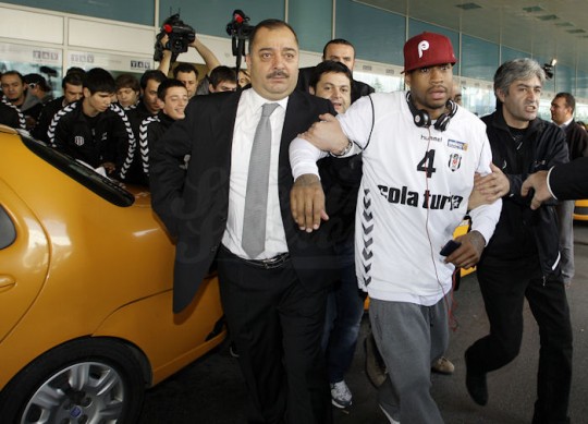 allen iverson turkey stats.
