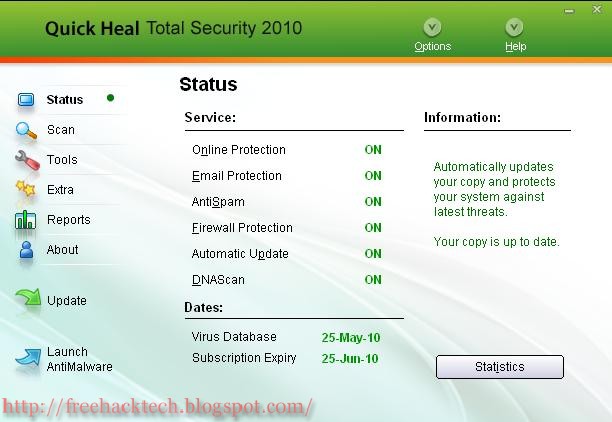 Quick heal total security installer